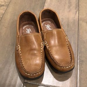 Florsheim boys Jasper Jr loafers, brown, size 12
